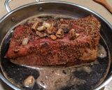 A picture of step 9 of Guinness braised corned beef.