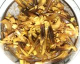 A picture of step 2 of Banana flower asian style.