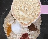 A picture of step 1 of Wheat flour thepla.