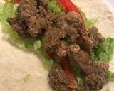 A picture of step 6 of SaksangSpicy Green Pork.