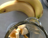 Foto del paso 1 de la receta: Crema de plátano con mandarina y piña