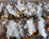 Foto del paso 8 de la receta: Calabacines rellenos de carne y verduras