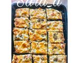 عکس مرحله 10 از دستور پیتزا مخلوط❤️