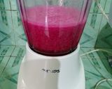 Foto langkah ke 2 dari resep Jus buah naga jelly.