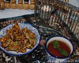 A picture of step 20 of Persian honey-saffron walnuts brittle(سوهان عسلی گردویی).