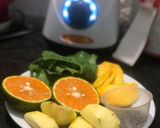 Hình bước làm 1 của món Smothie giảm cân
