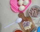 Foto langkah ke 1 dari resep Balado cumi telor rice cooker🐙🐙.