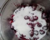 Pas rețetă Desert din spumă de vişine şi cremă de ciocolată 2 fotografie