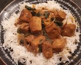 Foto del paso 5 de la receta: Curry indio de atún fresco y espinacas