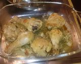 A picture of step 10 of Oven fried chicken.