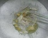 A picture of step 8 of Eggless quiche with hot coffee.