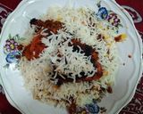 A picture of step 11 of Chicken mandi.