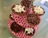 Foto del paso 10 de la receta Muffins de nutella con corazón de coco 🍦🍫