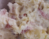 Foto del paso 3 de la receta: Patatas con queso crema y bacon al horno