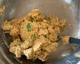 Foto del paso 2 de la receta: Falafel integral de garbanzos en Airfryer 🧆🍘🤩
