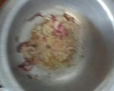 A picture of step 1 of Spinach #Authormarathon#.