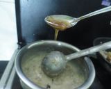 A picture of step 8 of Saffron deepam.