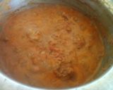 A picture of step 7 of Beef biriyani with eggs.
