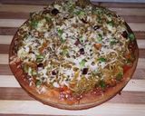 A picture of step 8 of Quick masala maggi pizza.