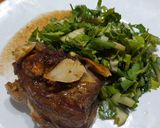 Foto del paso 6 de la receta: Vacío al ajo con ensalada de perejil ajo y manzana 🍏 verde