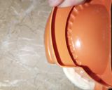 A picture of step 9 of Frozen chicken samosy D shape.