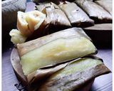 Foto langkah ke 4 dari resep Kue Ketimus / Lemet Singkong Vegan.