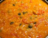 A picture of step 3 of Meatless Enchilada Pie.