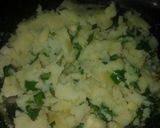 A picture of step 1 of Cheesy potato fritters.