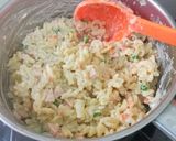 Foto langkah ke 3 dari resep Macaroni Schotel Sayuran Kukus.