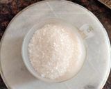A picture of step 1 of Gulkand filled sweet potato gulab jamun.