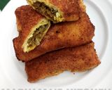 A picture of step 9 of Stuffed bread roll.