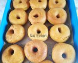 Foto langkah ke 7 dari resep Donat Labu Kuning 1 Telur 1x Proofing.