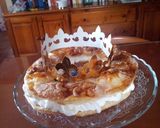 Foto del paso 10 de la receta: Roscón de reyes de nata en masa de hojaldre