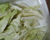 A picture of step 1 of Stir fried Noodles.