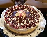 Sütés nélküli gesztenyetorta recept fázis 6 fotója