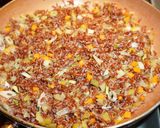 A picture of step 3 of Brown Red Jasmine Rice with Stir-Fried Vegetables.