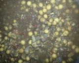 A picture of step 4 of Ragda patties.