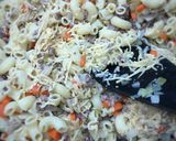 Foto langkah ke 2 dari resep Macaroni Schotel Mozarela.