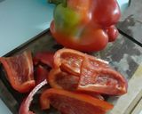 Foto del paso 1 de la receta: Morrones al escabeche