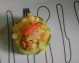A picture of step 5 of Cucumber sago bits.