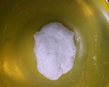 A picture of step 2 of Bread ki mithai.