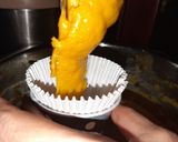 Foto langkah ke 7 dari resep 81.Bolu Kukus Mekar Labu Kuning.
