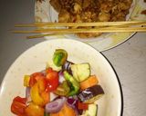 A picture of step 3 of Chicken skewers.