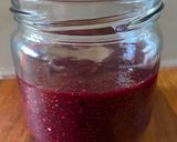 A picture of step 2 of Kashkaval Pane with Blackberry Chia Jam.