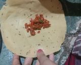 A picture of step 3 of French papad.