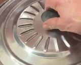 Foto del paso 3 de la receta Revuelto de setas con jamón y un ajo