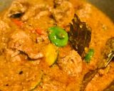 A picture of step 9 of Gondhoraj Chicken or Lebu-Lanka Chicken Curry.