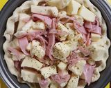 Foto del paso 11 de la receta: Masa casera: tarta de zapallitos+tartita de jamón+dos empanadas