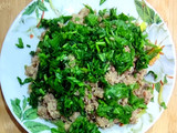 ~Картофельные зразы с мясом и грибами~