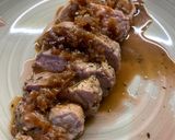 Foto del paso 9 de la receta: Solomillo a la sal en airfryer con salsa de Pedro Ximenez y miso
